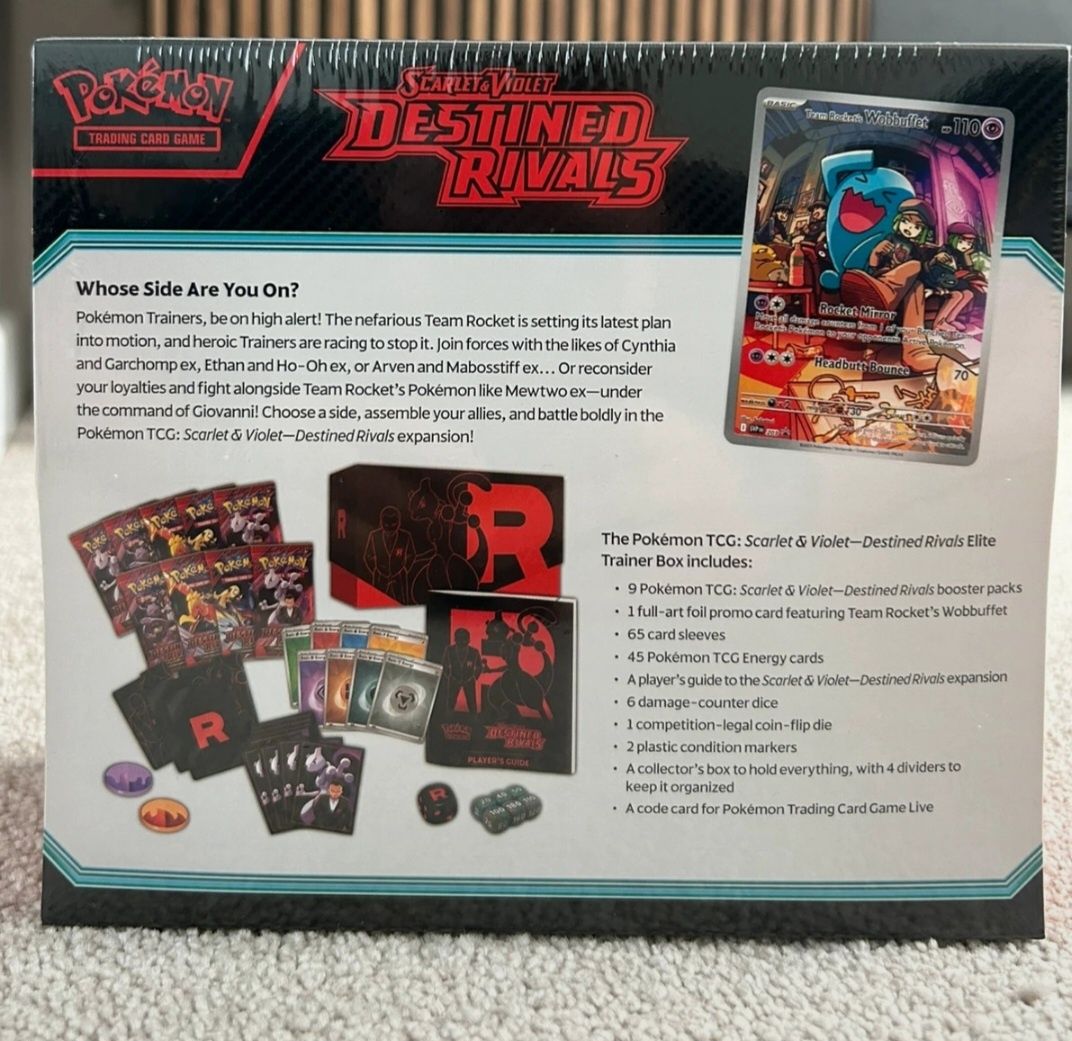 Pokemon Destined rivals etb