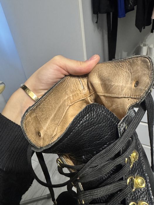 Ghete din piele naturală