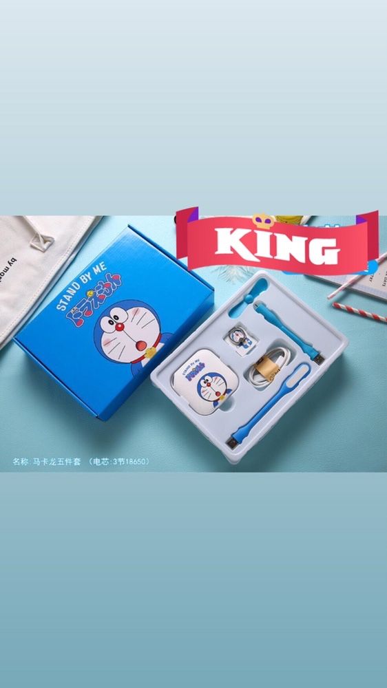 Hello Kitty & Doraemon. Power Bank.