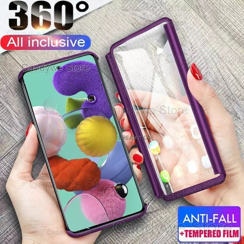 360° Градуса Кейс за Samsung Galaxy A02s A03s / A12 / A32 4G 5GA52 A72