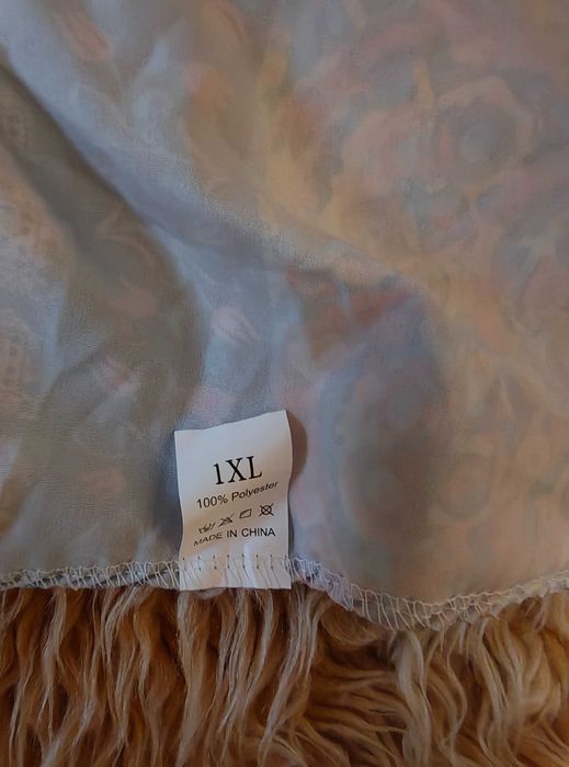 Fustă cu imprimeu Tropical Bohemian cu elastic la betelie / NOUĂ