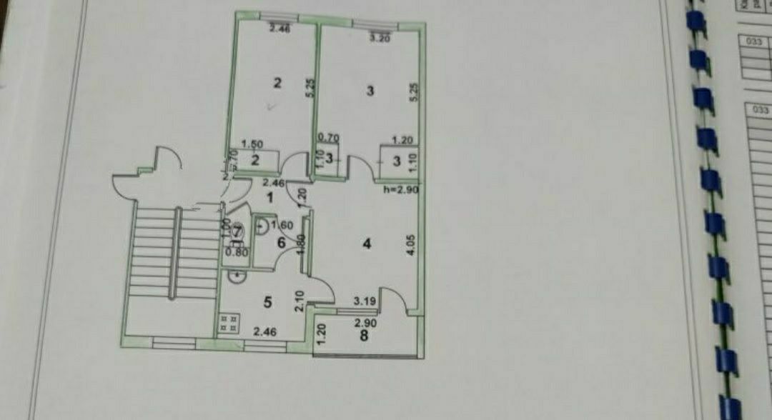 3 комнатная. Чиланзар 6 квартал. Продается. До метро 7 минут