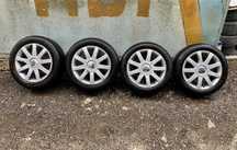 Алуминиеви джанти 16цола 5x112 + ГУМИ Michelin за Vw,Audi,Seat,Skoda