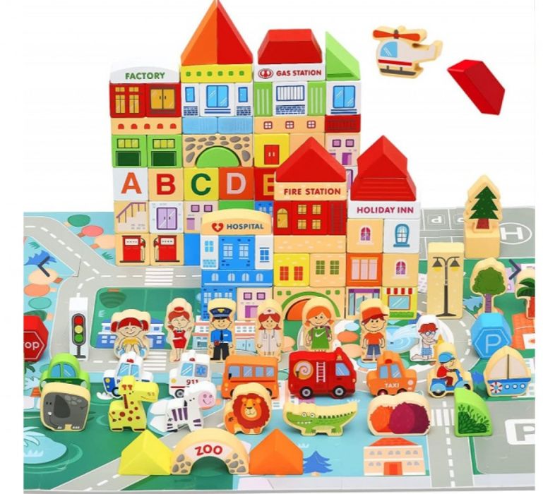 Дървени блокчета