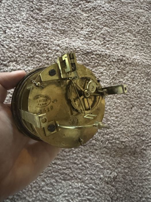 Ceas Pendul//Semineu//NAPOLEON III//Anii 1800//Sfesnice//