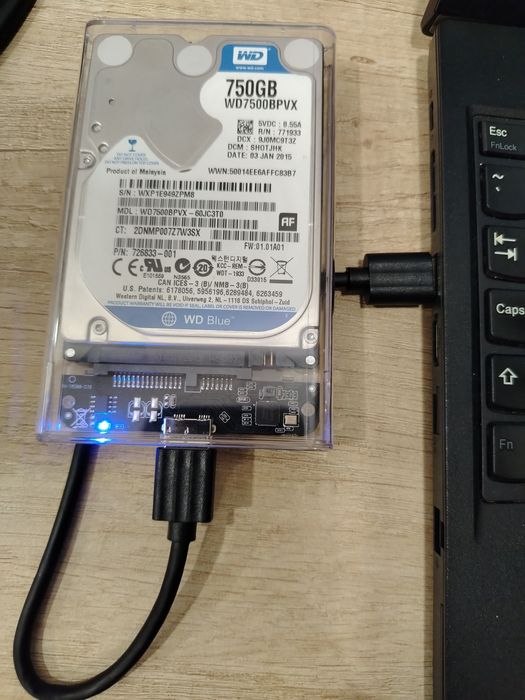 Външен Хард диск Western Digital750GB