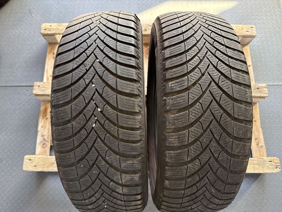 2бр. Зимни Гуми 205/60R/16XL -SEMPERIT- DOT:4021-6.2мм **60лв за 2бр**