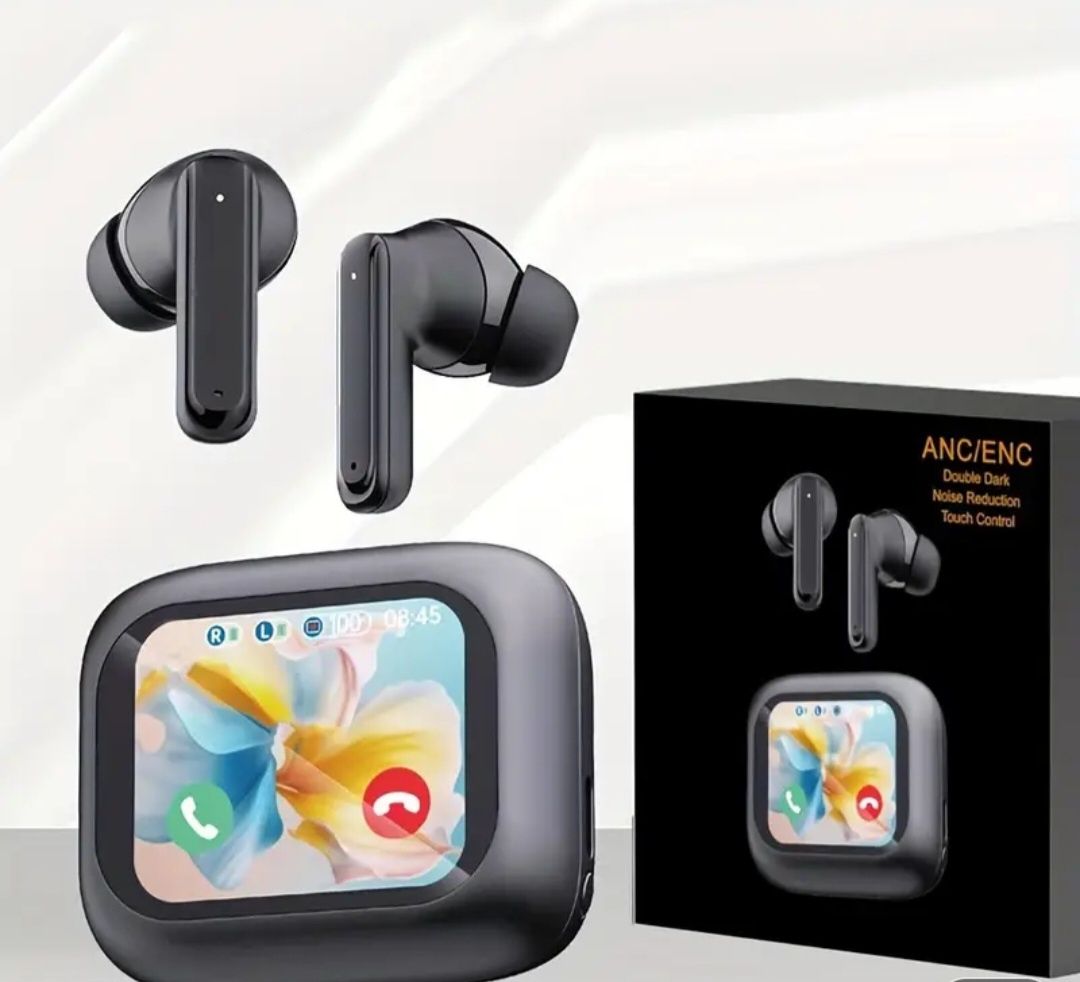 Casti wireless cu ecran