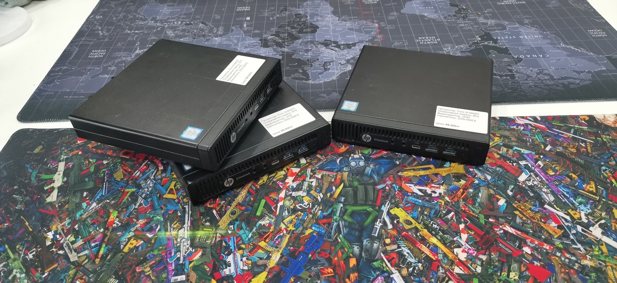 Мини ПК HP Core i5-6500T/8гб/SSD 256/HD Graphics