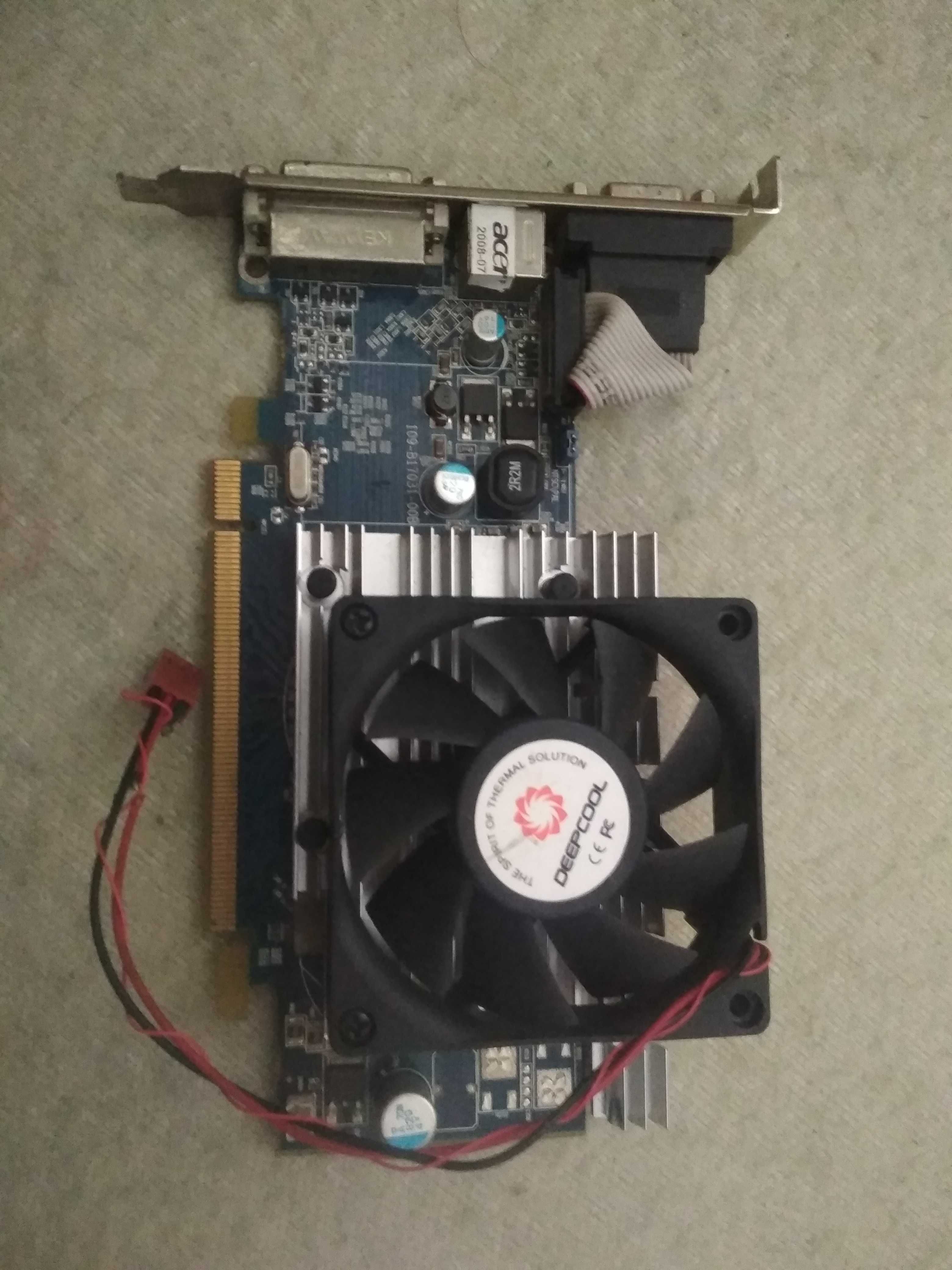 Видеокарта ATI Radeon  256 MB  для пк компьютера