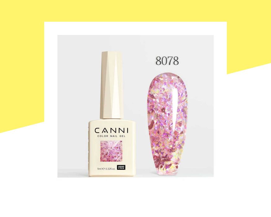 Професионален хипоалергенен гел лак серия „Prism Flash“ CANNI – 9 мл.