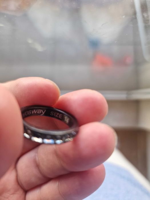 Пръстен Brosway в черно