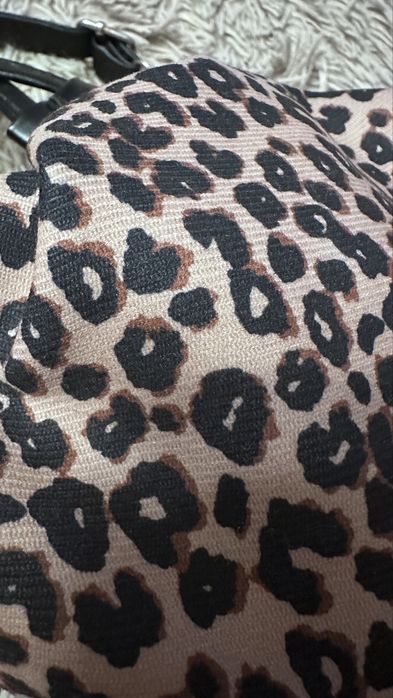 Женская леопардовая сумка