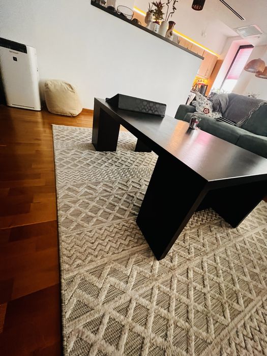 Biblioteca MOBEXPERT + masuta de cafea wenge