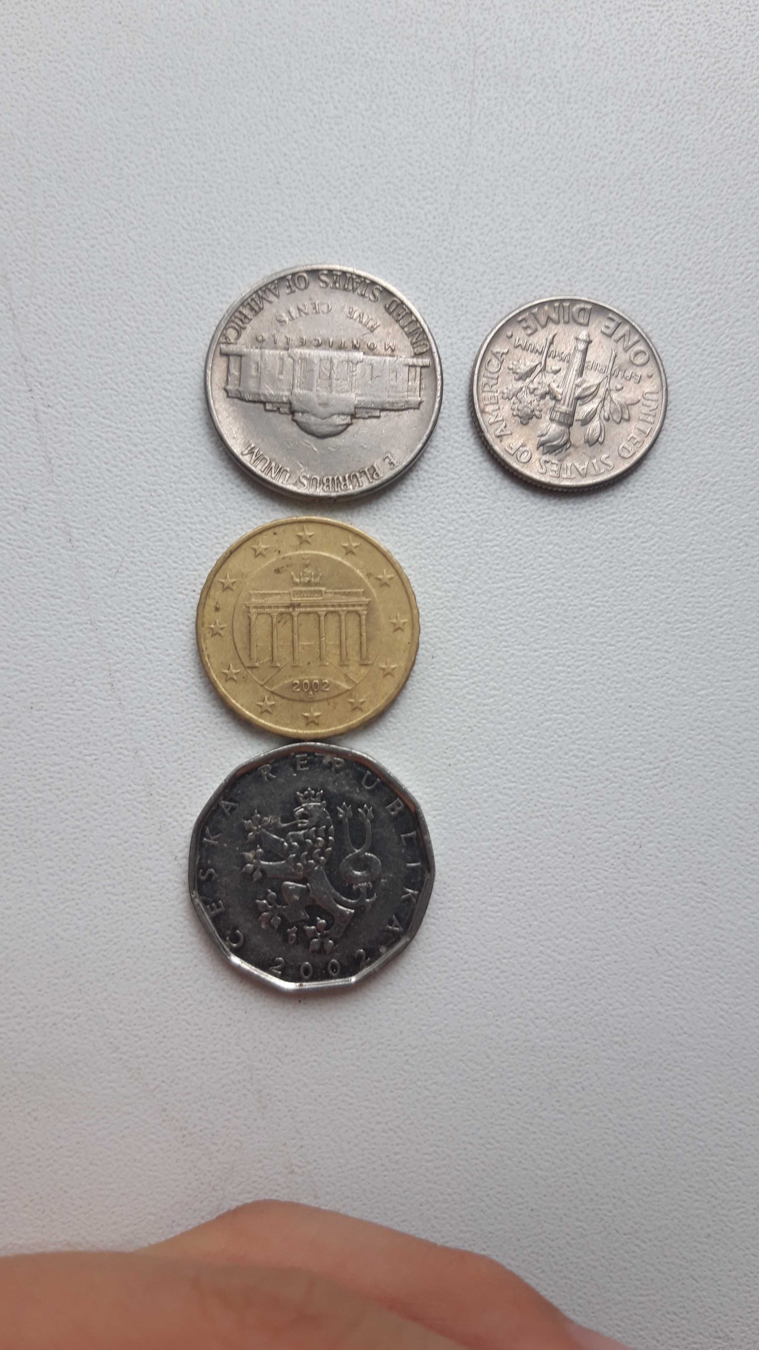 монет разных стран германия сша чехия