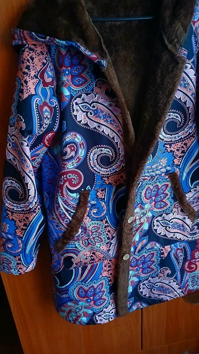 Super Reducere Haina treisferturi  cu blana