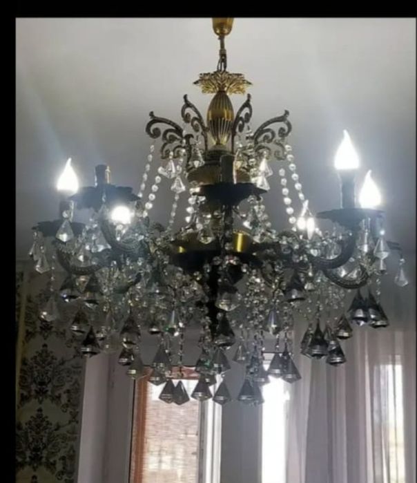 Люстра хрустальная