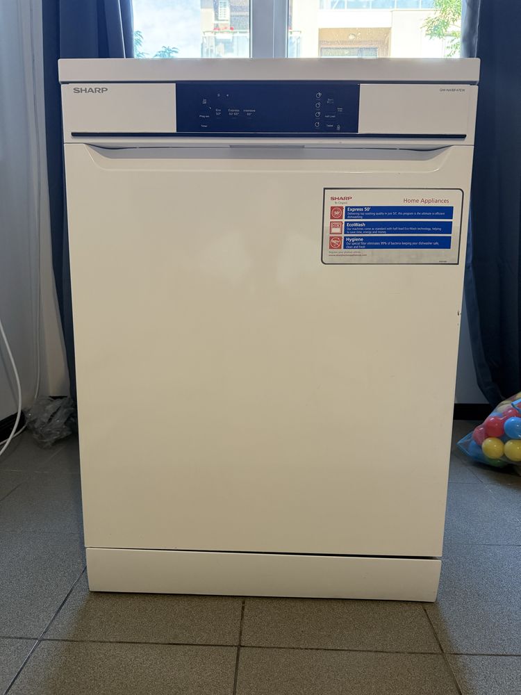 Съдомиялна машина Sharp QW–NA1BF47EW , 13 комплекта, 600 Ш, мм, E
