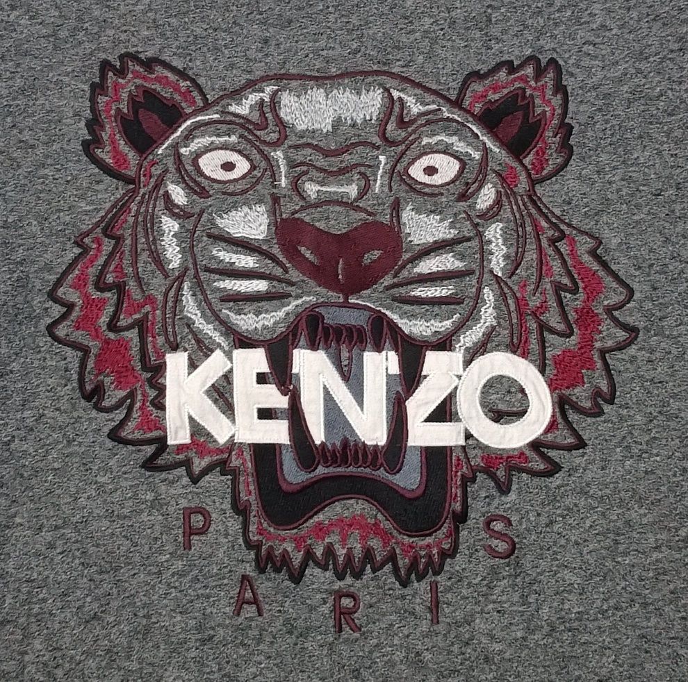 Kenzo Paris Tiger Sweatshirt оригинално горнище L памучен суичър
