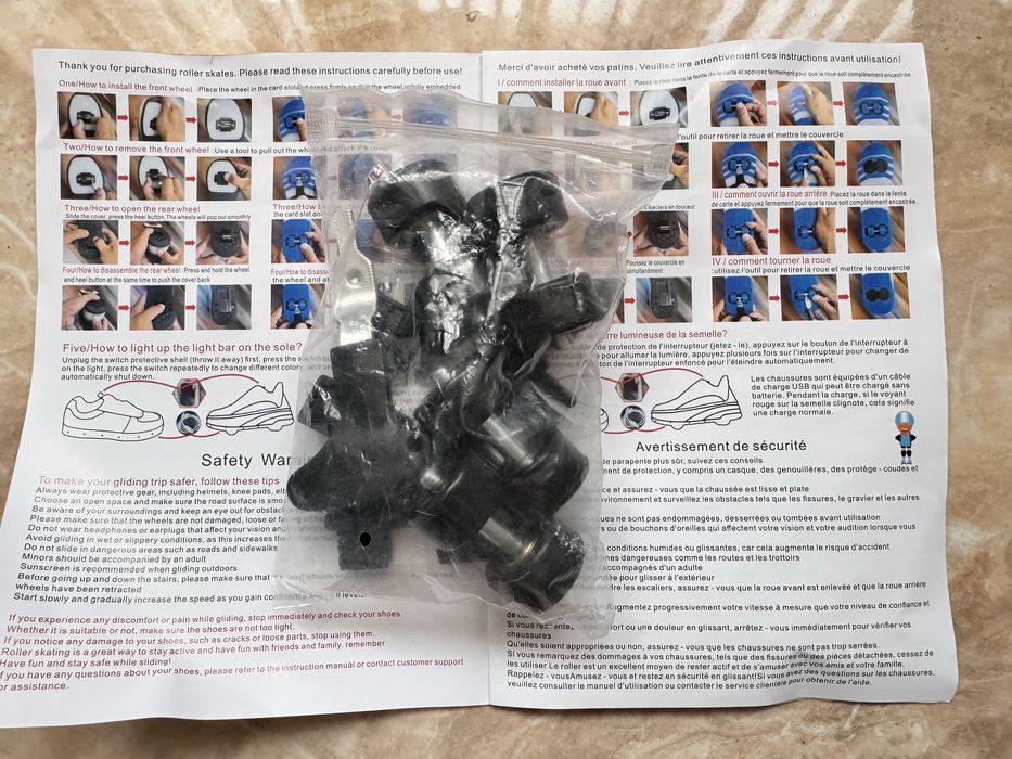 Маратонки с колелца, размер 29