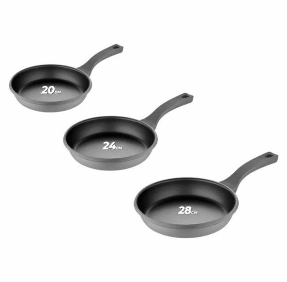 Набор сковородок 3 шт