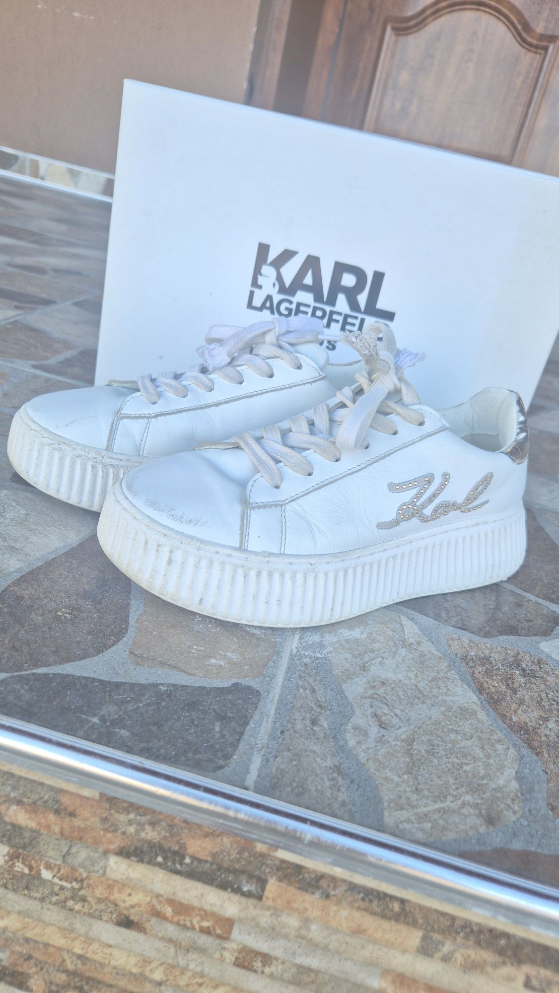 Karl Lagerfeld Кецове за момичета 35н