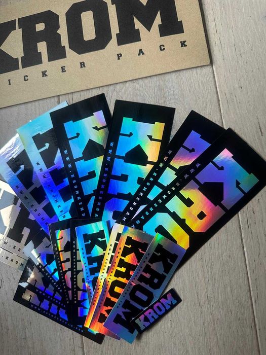 Kendama KROM Stickers Pack Plic 20 buc