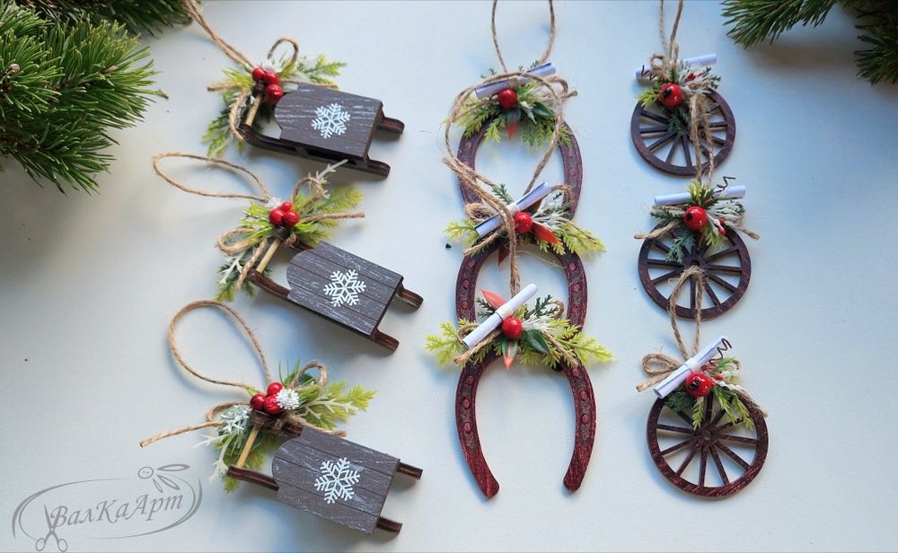 Ръчно изработени коледни подаръци до 10лв