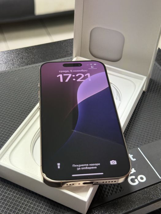 Apple iPhone 16 Pro,Desert Titanium,256GB *КатоНов*100%Batery*Гаранция