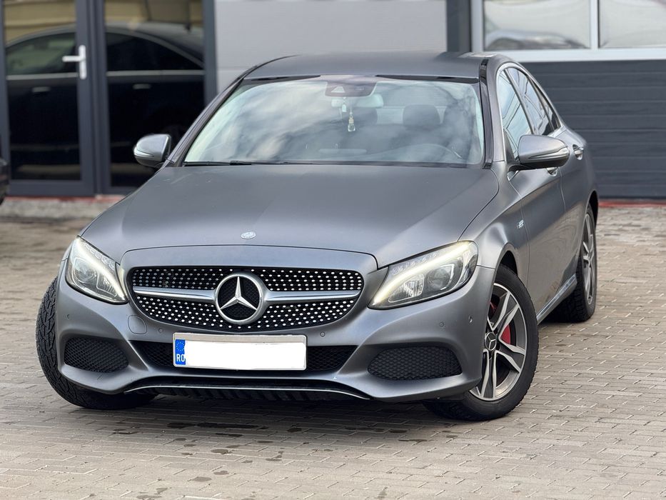Mercedes C250 2018 204cp Gri mat de fabrica/9 G-tronic/Full led