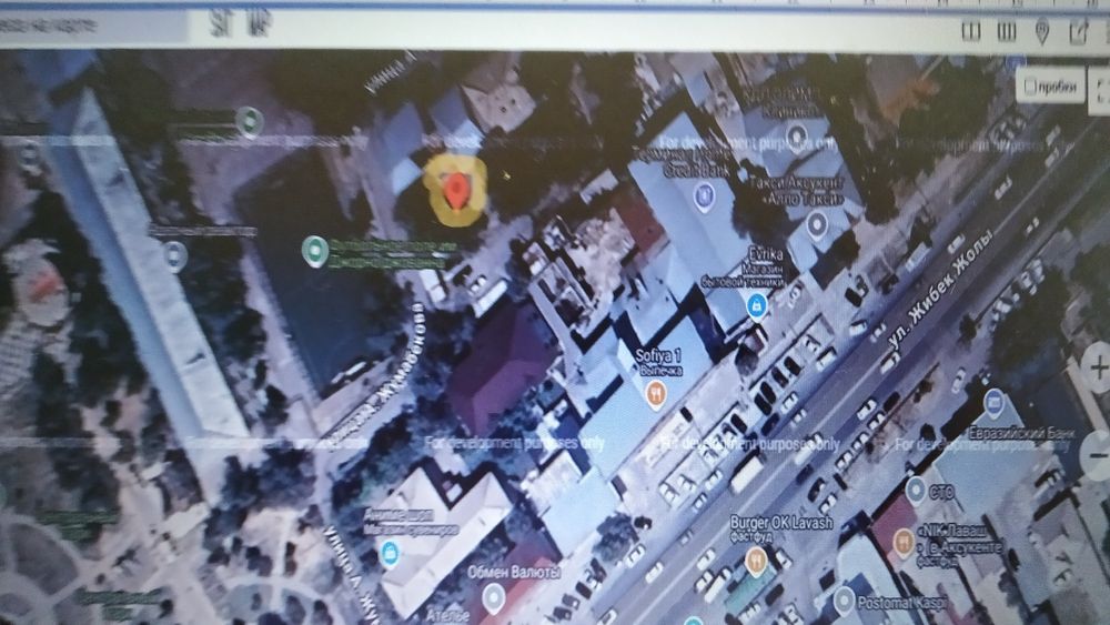 Земельный участок для бизнеса в центре Аксукента