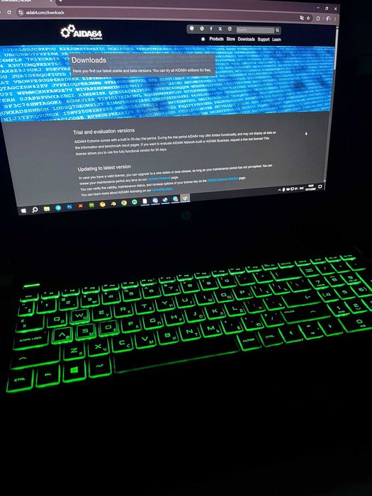 Продам игровой ноутбук HP