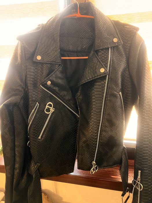 Куртка кожанная брендовая