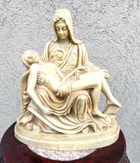 Expresiva statueta -Pieta- sculptura manuala, marcata,Italia