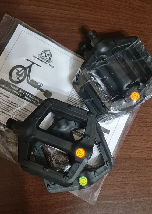 Set pedale bmx Oath Black