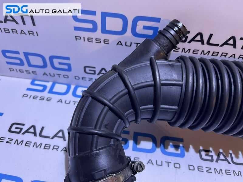 Furtun Conducta Tub Tubulatura Admisie Aer Turbo Turbina Turbosuflanta Audi A5 2.0 TDI CAGA CAGB CAHA CAHB CGLC CGLD CJCA CJCB CJCD CMFA CMEA CMFB 2008 - 2017 Cod 03G129629E [D0431]