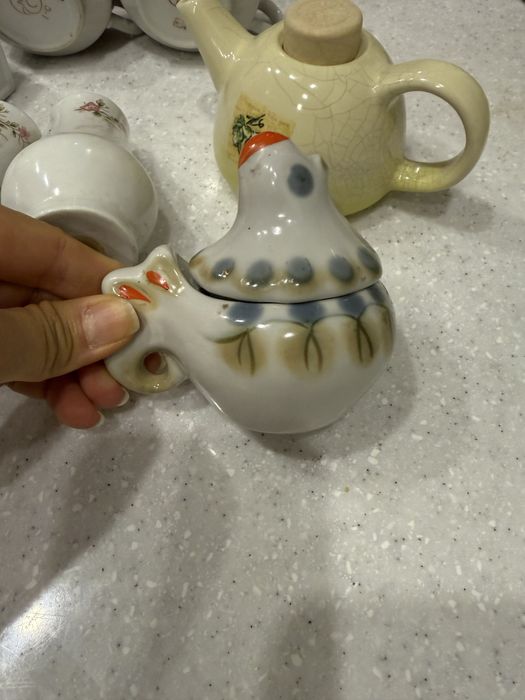 Солонка рыбки посуда разная 3000