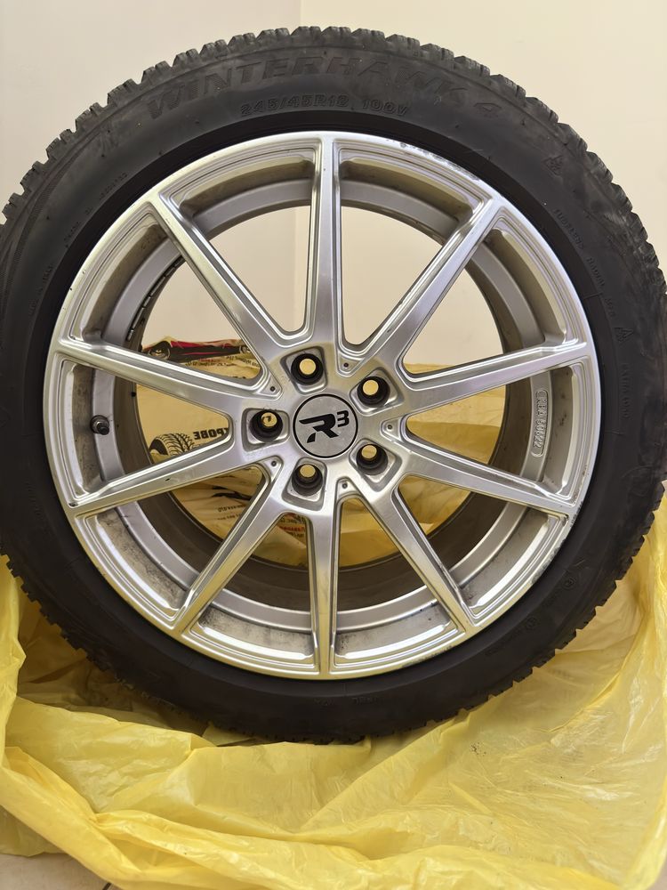 Джанти 18 с гуми Firestone Winterhawk 4 245/45/18