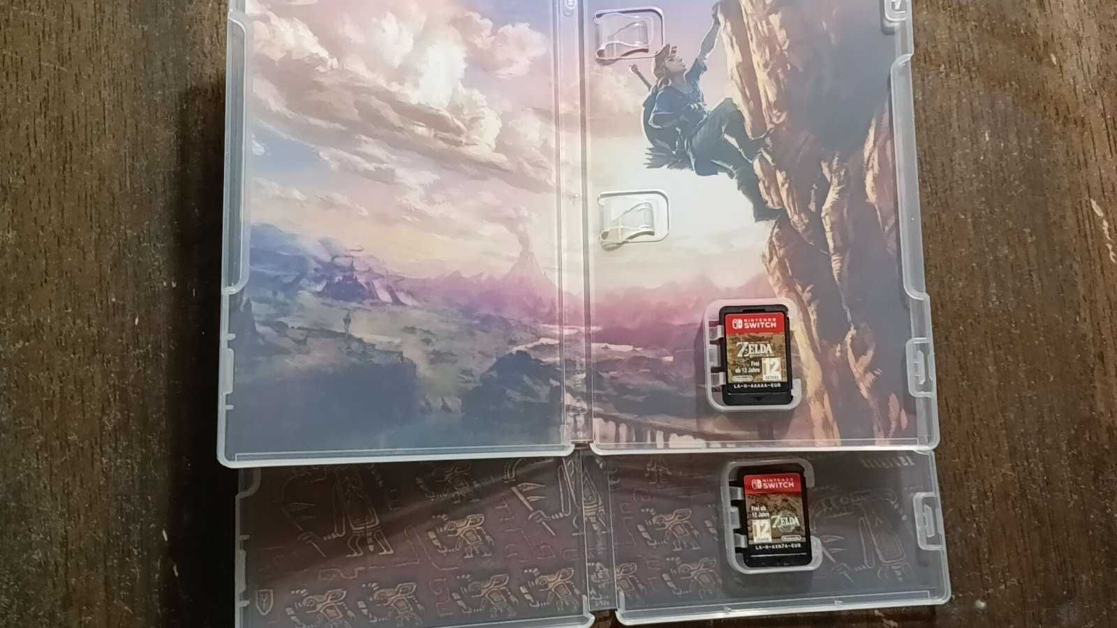 Nintendo Switch + Zelda BOTW и Zelda TOTK