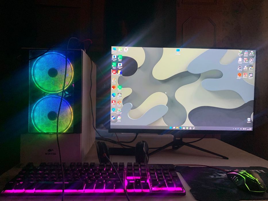 Продам мощный игровой компьютер RTX4060/8гб