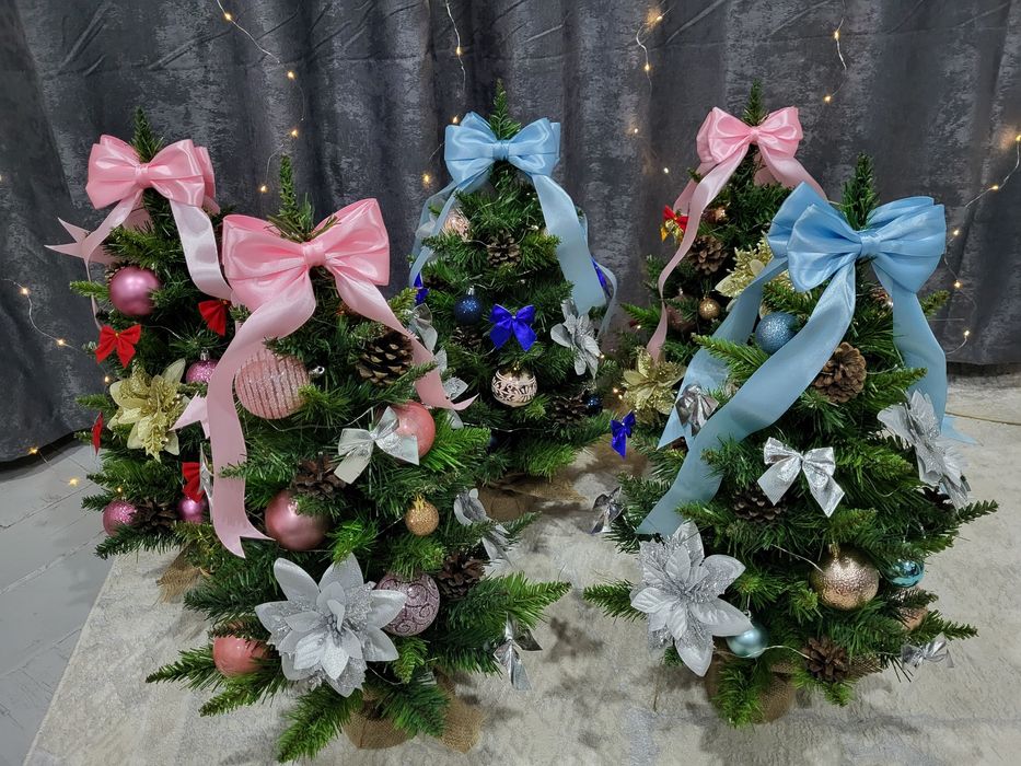 Новогодние елки. Ручная работа.