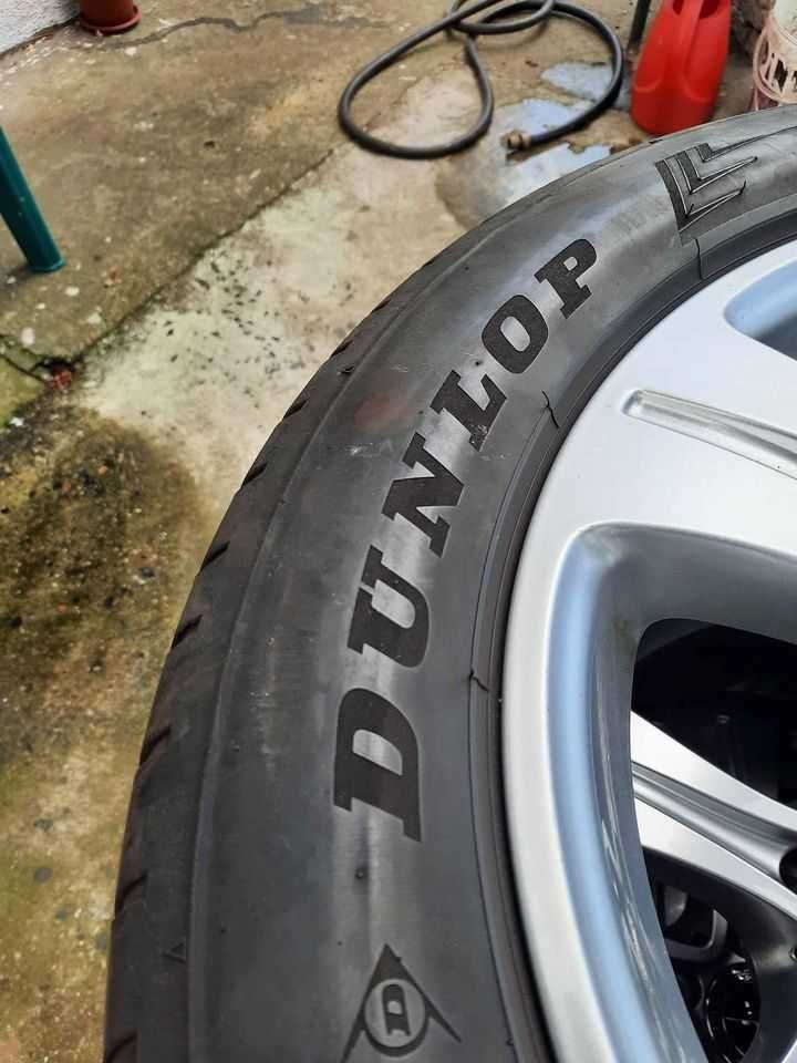 4 Броя 225/55/17 Dunlop 2x6mm 2x4,5mm