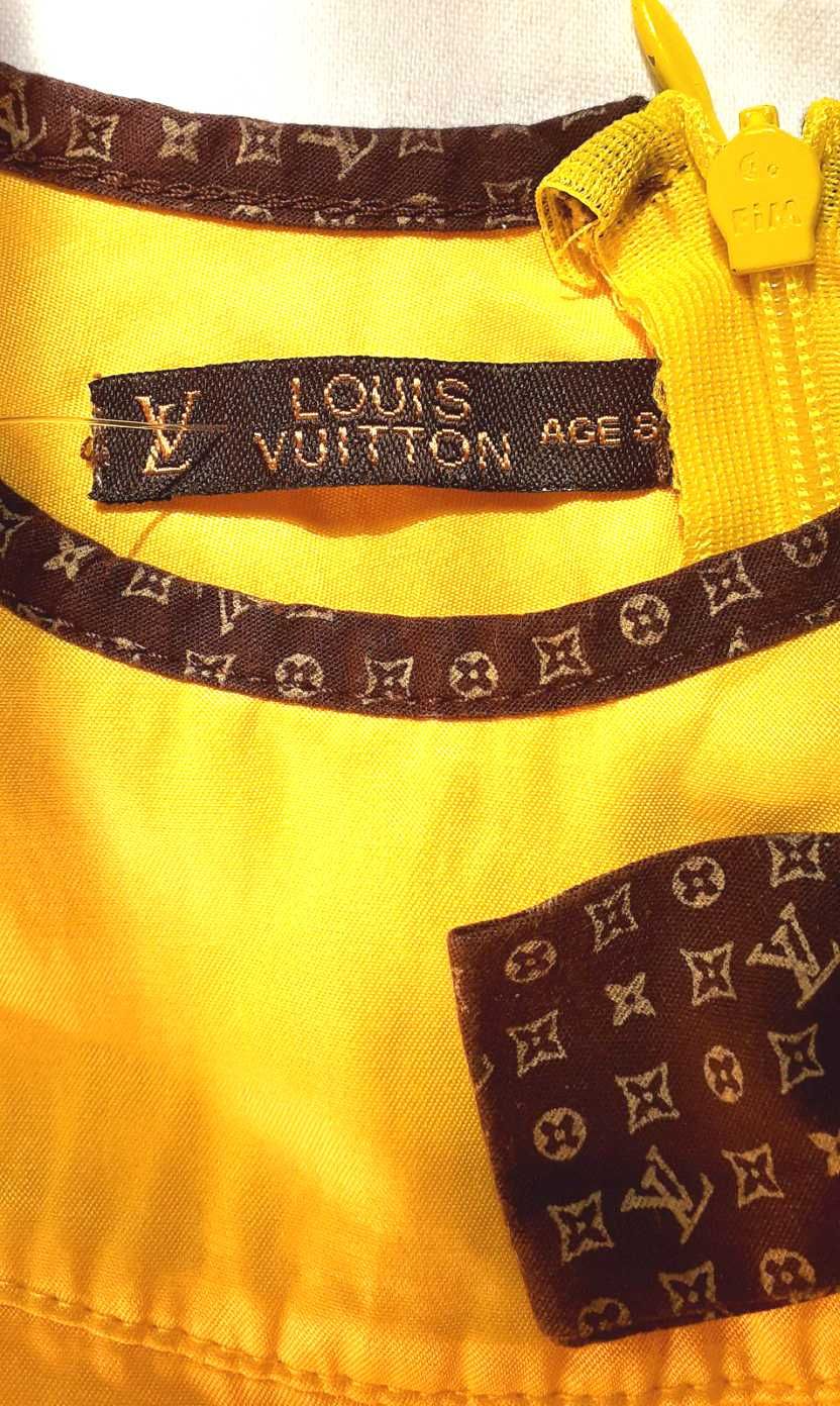 Детска лятна рокля - 8 години/ Louis Vuitton