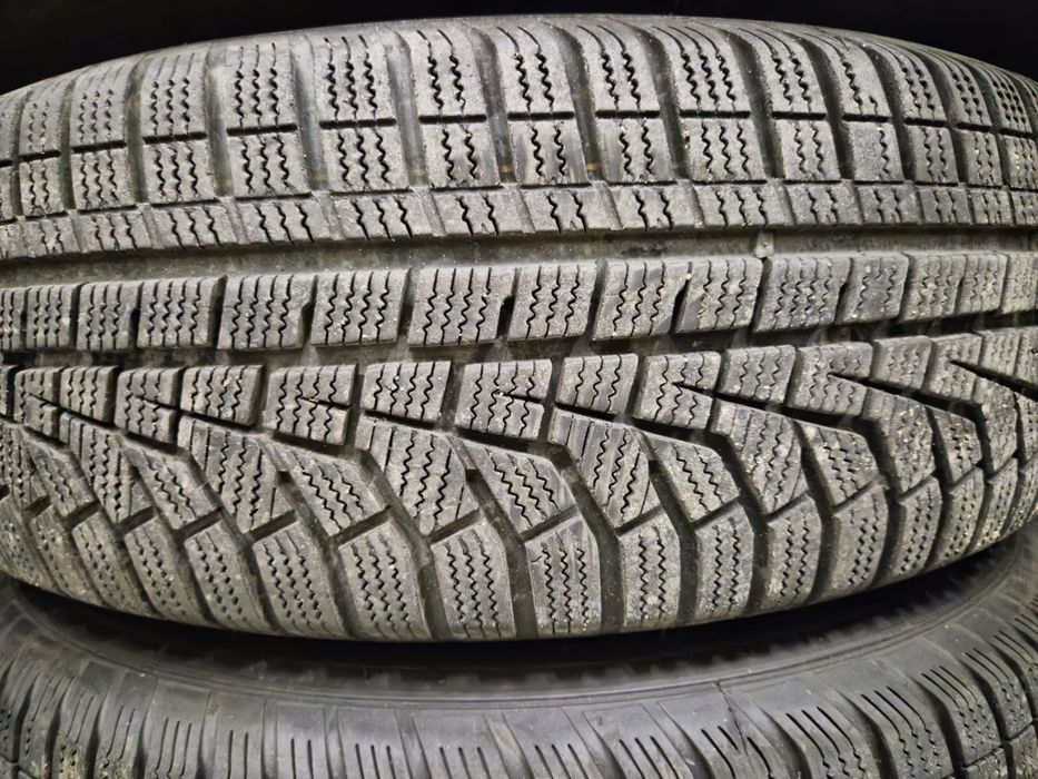 Jante otel 5x112 R17 Audi Q3 / anvelope iarna Hankook 215 65 17/capace