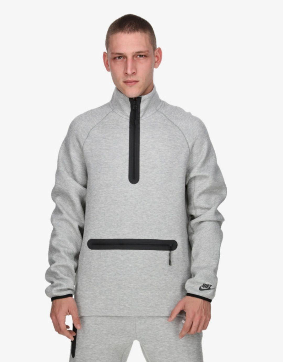 Nike M NK TCH FLC HZ TOP суичър