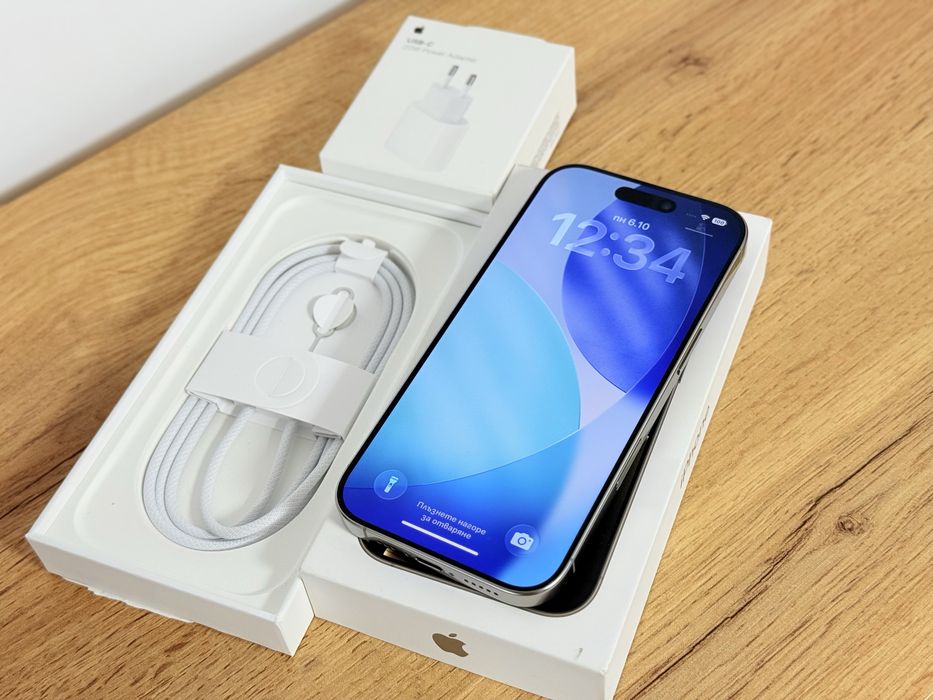 iPhone 16 Pro 256GB 8 зареждания!!!