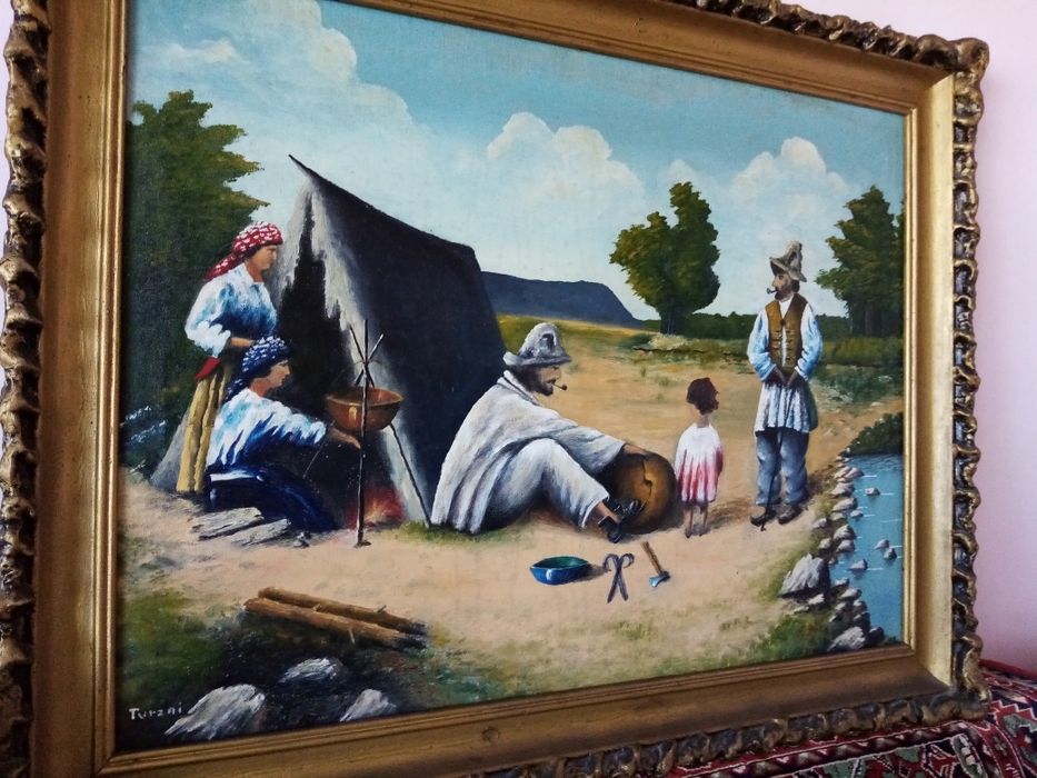 Pictura în ulei Turzai