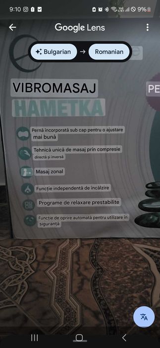 Scaun de masaj evsorpe Tamashi