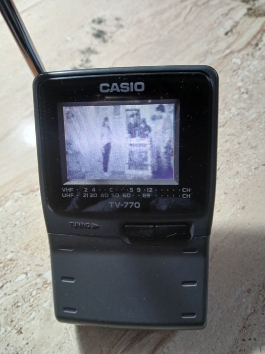 CASIO TV-770 unu mic sau mini televizor