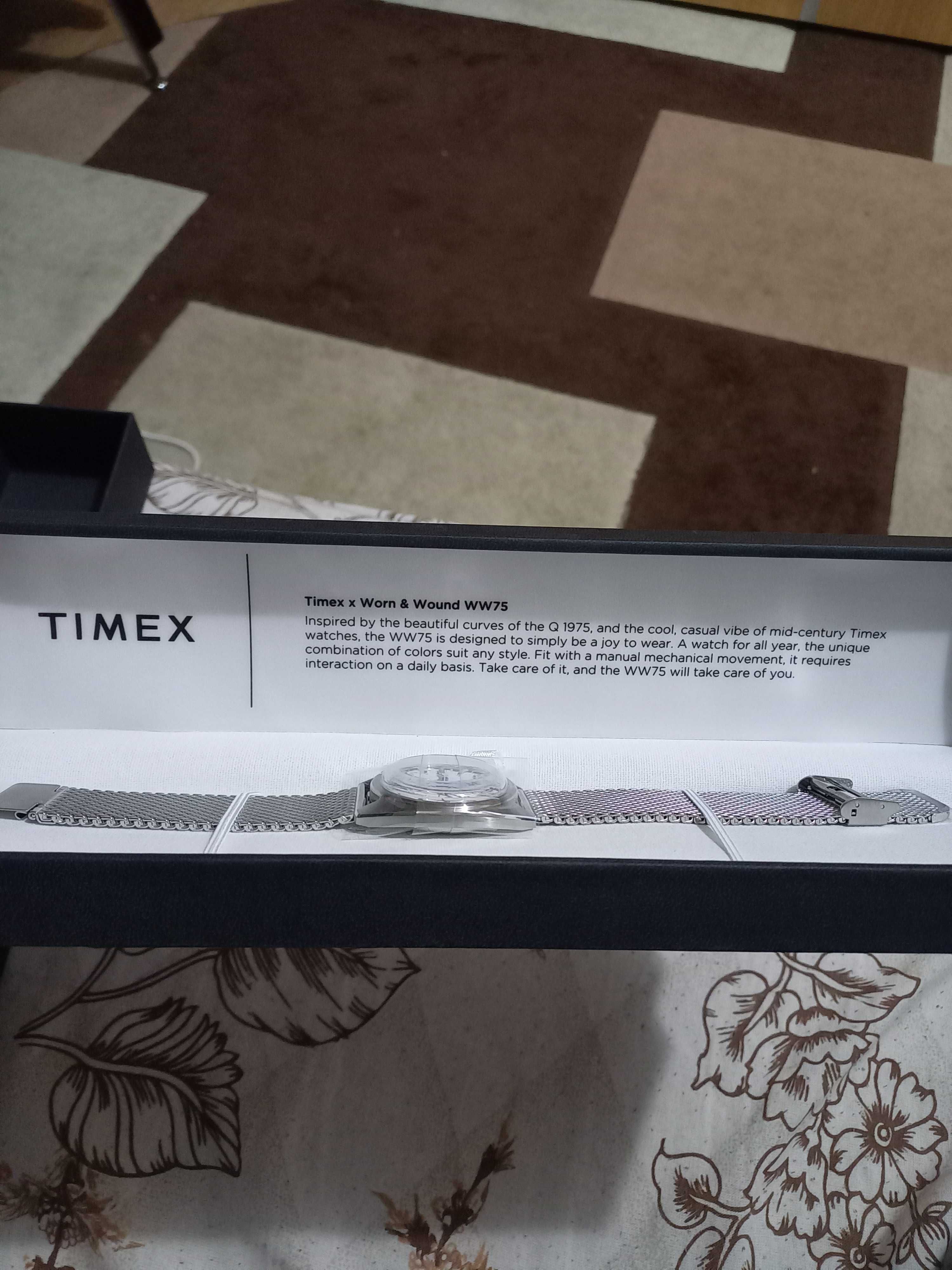 Ceas dama TIMEX WORN & WOUND Limited Edition